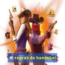 10 regras do handebol